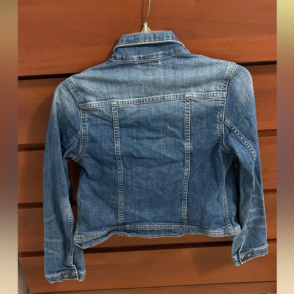 GAP Kids/Girl’s Distressed Denim Jean Jacket Size XXL